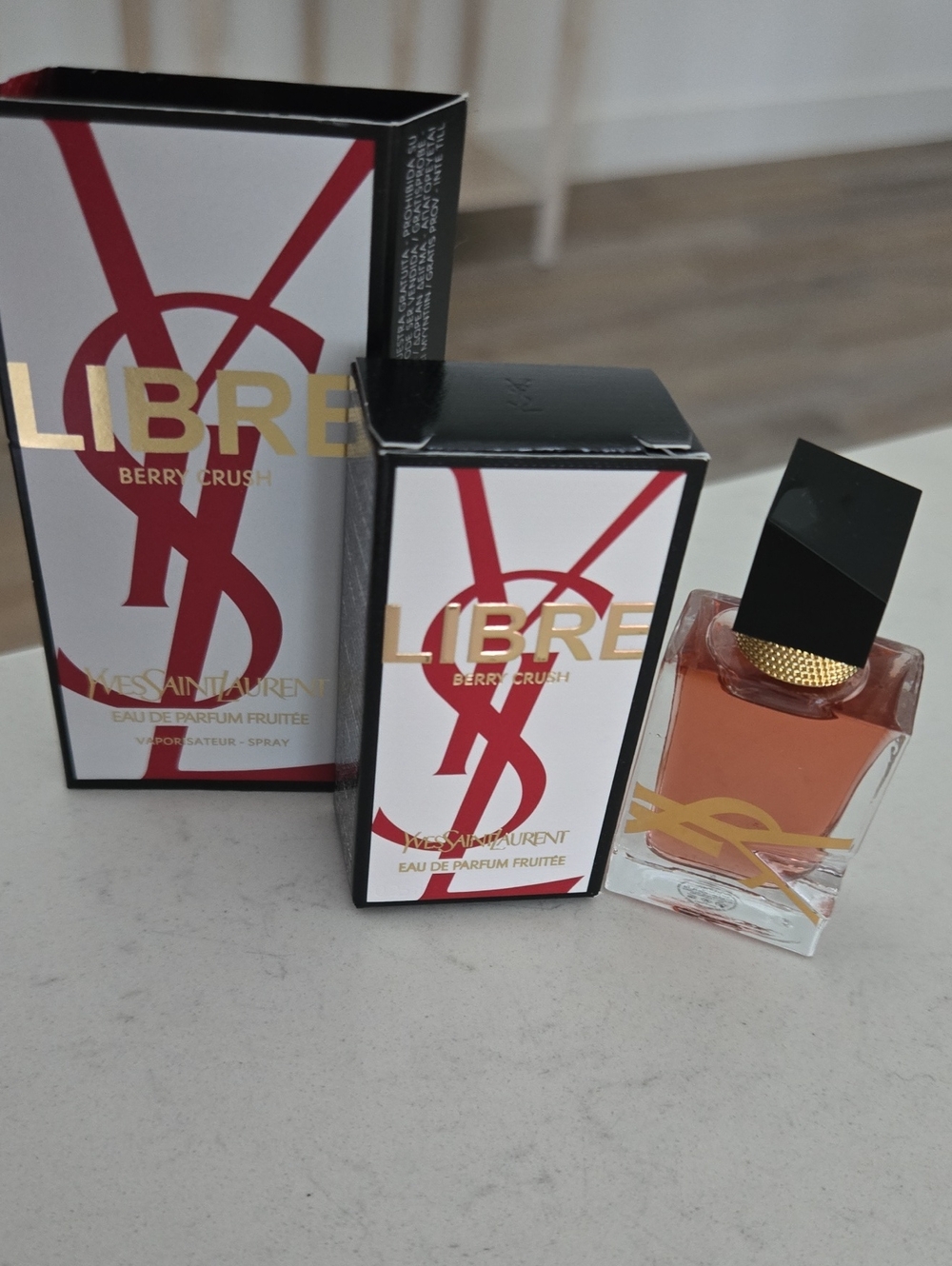 Brand New Launch Yves Saint Laurent Libre Berry Crush Bottle YSL Berry Crush 7.5